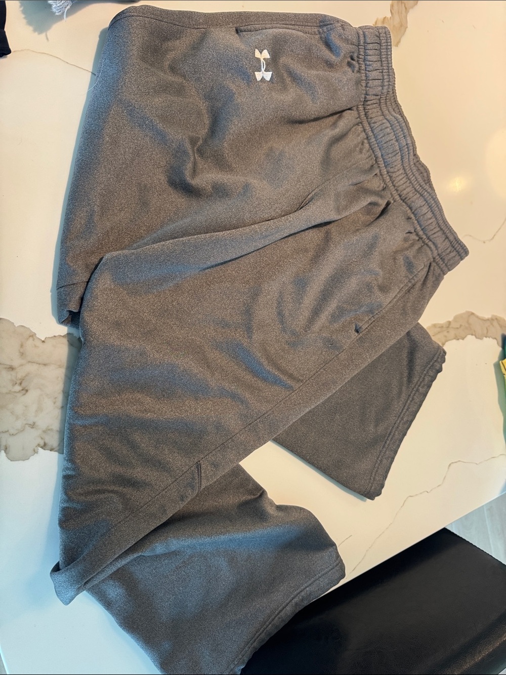 Under Armour Dark Gray Fleece Jogger Pants